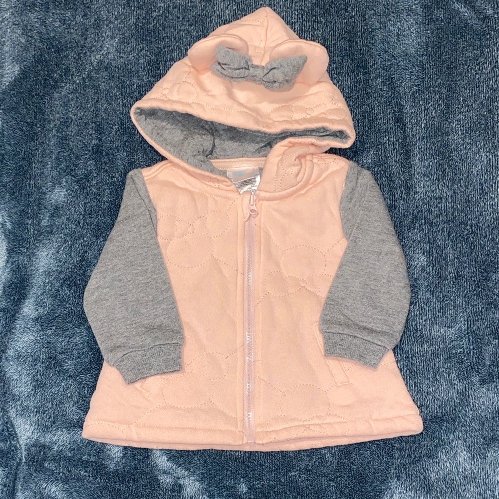 Disney Pink and Gray Kids Hoodie